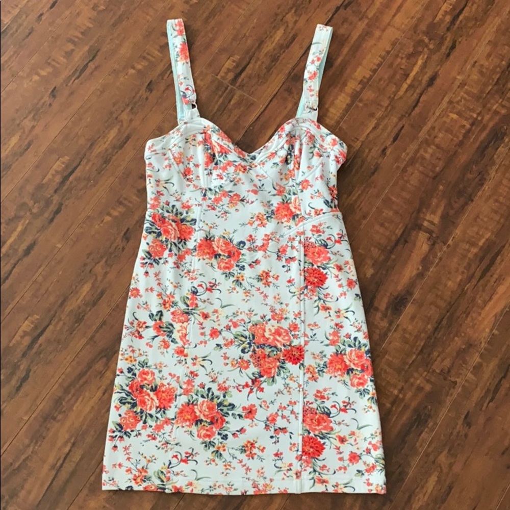 Free People floral dress SZ XS